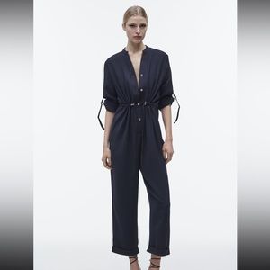 NTW adjustable waist long jumpsuit